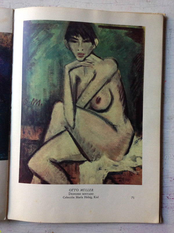 Libro usado en venta: Pintura moderna del impresionismo al arte abstracto de Marcel Brion; editorial Victor Leru impreso en 1958.3