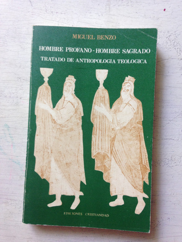 Libro usado en venta: Hombre profano - Hombre sagrado de Miguel Benzo; editorial Cristiandad impreso en 1978 realizamos envios a todo el mundo.1
