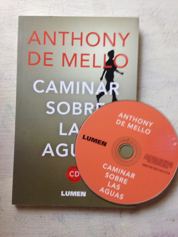 Libro usado en venta: Caminar sobre las aguas de Anthony de Mello; editorial Lumen impreso en 1993 realizamos envios a todo el mundo.1