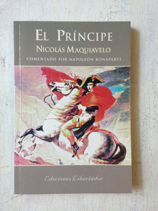 Libro usado en venta: El principe de Nicolas Maquiavelo; editorial Libertador impreso en 2004 realizamos envios a todo el mundo.1