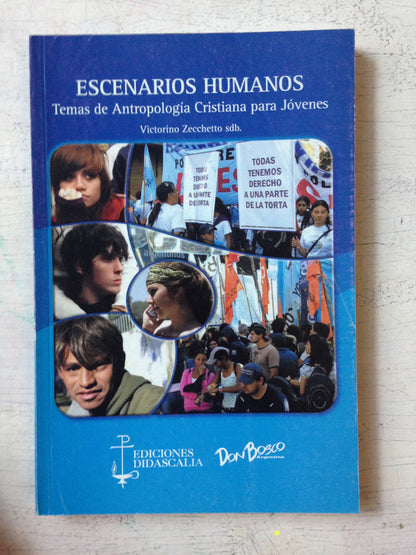 Libro usado en venta: Escenarios humanos de Victorino Zecchetto; editorial Didascalia impreso en 2009 realizamos envios a todo el mundo.1