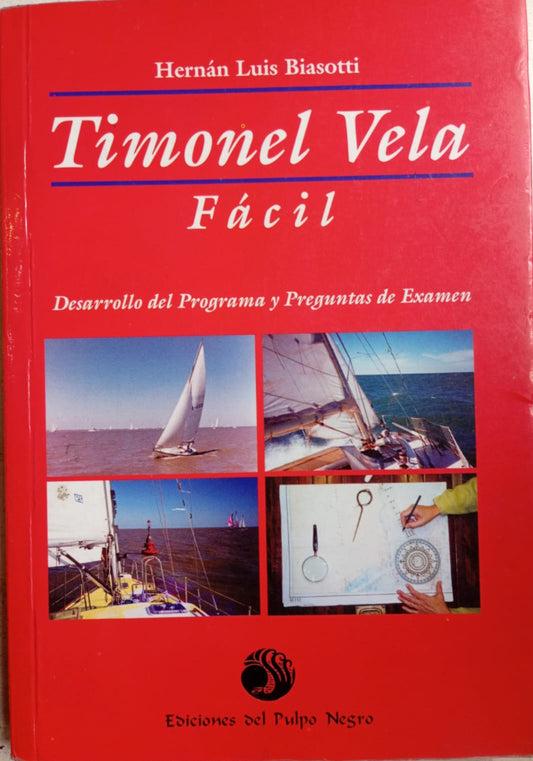 Portada del libro Timonel Vela Fácil