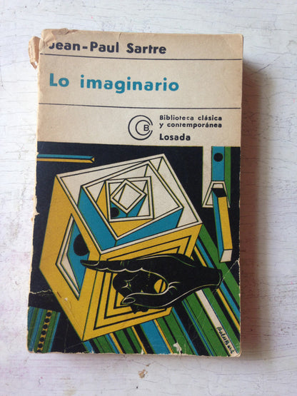 Libro usado en venta: Lo imaginario de Jean - Paul Sartre; editorial Losada impreso en 1976 realizamos envios a todo el mundo.1
