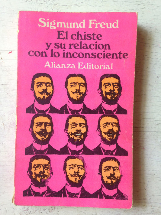 Libro usado en venta: El chiste y su relacion con lo inconsciente de Sigmund Freud; editorial Alianza impreso en 1970 envios a todo el mundo.1