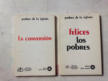 Libro usado en venta: 3 Libros de Padres de la Iglesia; editorial Patria grande impreso en 1979 realizamos envios a todo el mundo.1