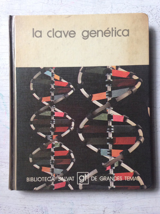 Libro usado en venta: La clave genetica; editorial Salvat impreso en 1974 realizamos envios a todo el mundo.1