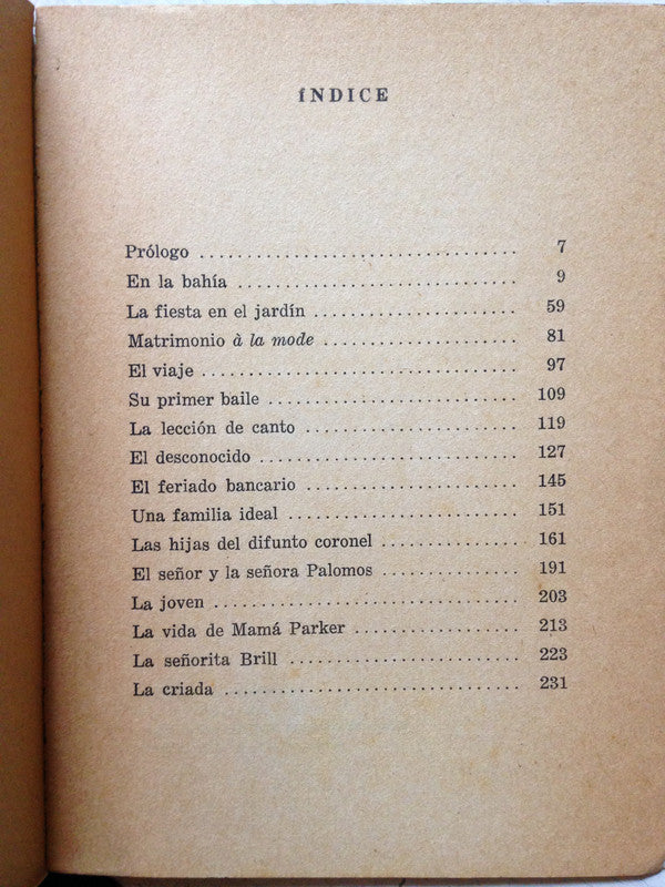 Libro usado en venta: Cuentos de Katherine Mansfield; editorial Orion impreso en 1976 realizamos envios a todo el mundo.2