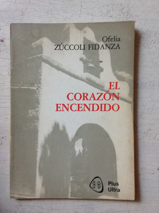 Libro usado en venta: El corazon encendido de O. Zuccoli Fidanza; editorial Plus Ultra impreso en 1983 realizamos envios a todo el mundo.1