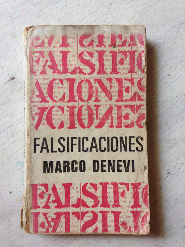 Libro usado en venta: Falsificaciones de Marco Denevi; editorial Calatayud-Dea impreso en 1969 realizamos envios a todo el mundo.1