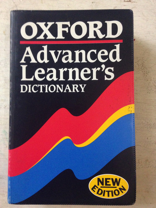 Libro usado en venta: Oxford advanced learner's diccionary of current english de A. S. Hornby; editorial Oxford University Press impreso en 1995.1