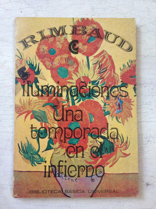 Libro usado en venta: Iluminaciones - Una temporada en el infierno de Arthur Rimbaud; editorial Centro Editor de America Latina impreso en 1969.1