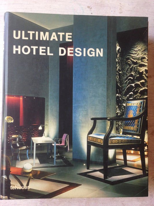 Libro usado en venta: Ultimate Hotel Design; editorial TeNeues impreso en 2004 realizamos envios a todo el mundo.1