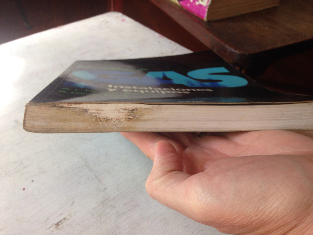 Libro usado en venta: Gas - Instalaciones y equipos de A. L. Miranda Barreras - R. Pujol; editorial Ceac impreso en 1996 envios a todo el mundo.3