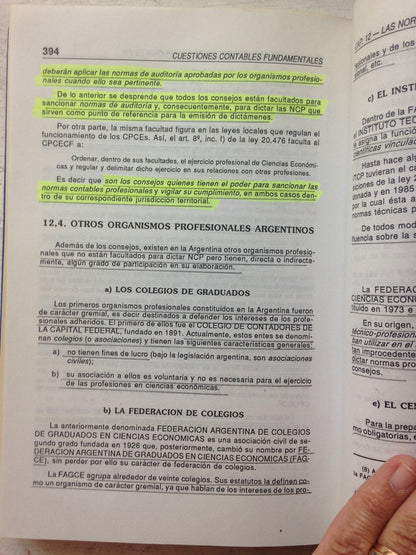 Libro usado en venta: Cuestiones contables fundamentales de Enrique Fowler Newton; editorial Macchi impreso en 1991 realizamos envios a todo el mundo.3