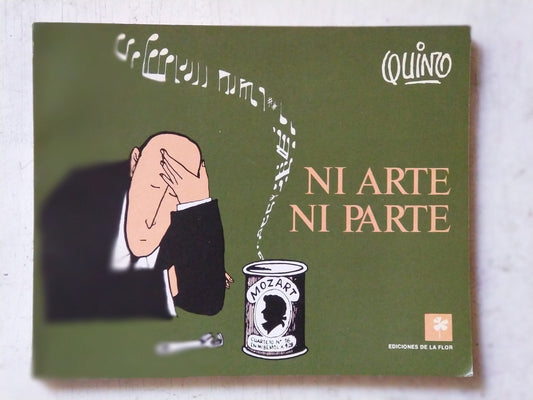 Libro usado en venta: Ni arte, ni parte de Quino; editorial Ediciones de la Flor impreso en 1981 realizamos envios a todo el mundo.1