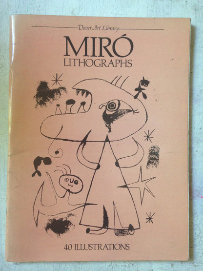 Libro usado en venta: Miro - Lithographs 40 works de Joan Miro; editorial Dover Publications impreso en 1983 realizamos envios a todo el mundo.1