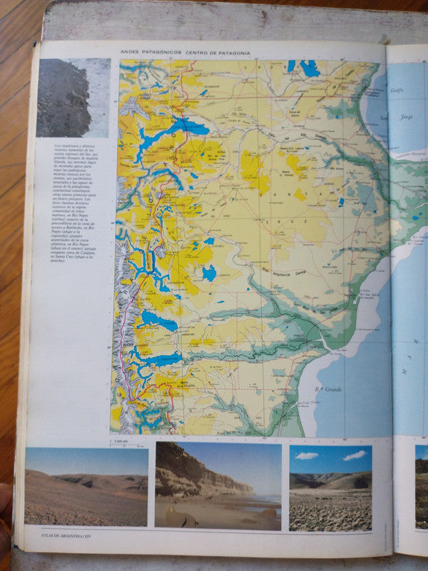Libro usado en venta: Geografia y atlas de Argentina y el mundo de Dione; editorial Nauta impreso en 1987 realizamos envios a todo el mundo.3