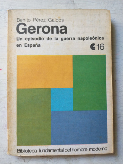 Libro usado en venta: Gerona de Benito Perez Galdos; editorial Centro Editor America Latina impreso en 1971 realizamos envios a todo el mundo.1