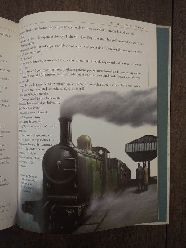 Libro usado en venta: El sabueso de los baskerville de Arthur Conan Doyle; editorial El Ateneo impreso en 2001 realizamos envios a todo el mundo.2