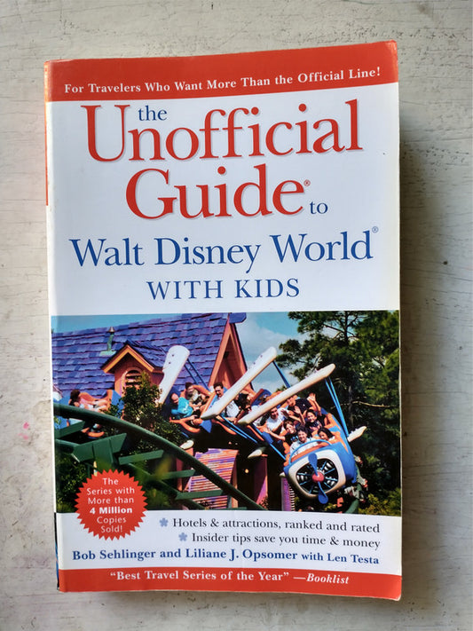 Libro usado en venta: The Unofficial guide to Walt Disney World with kids; editorial Wiley impreso en 2007 realizamos envios a todo el mundo.1