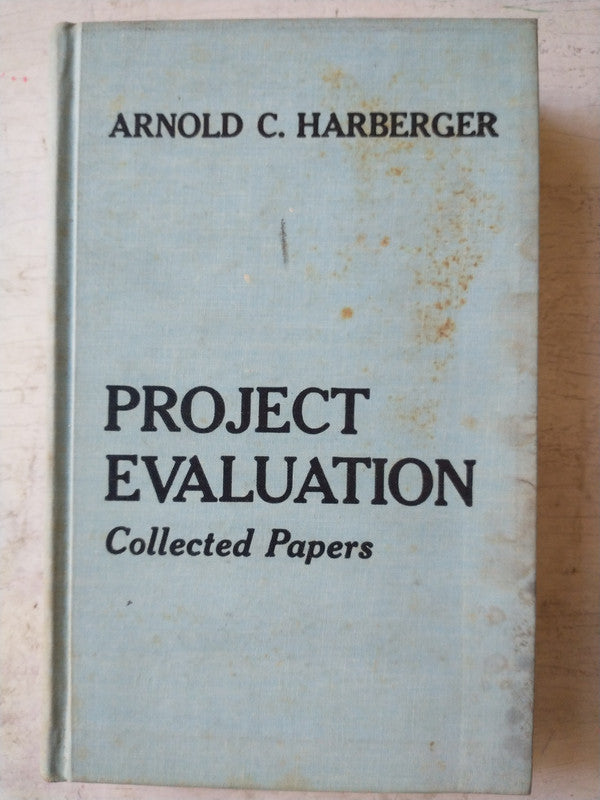 Libro usado en venta: Project evaluation de Arnold C. Harberger; editorial Markham Publishing Company realizamos envios a todo el mundo.1