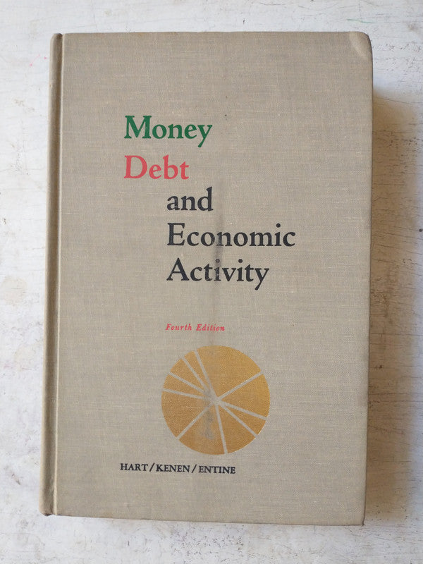 Libro usado en venta: Money Debt and economic activity de Hart - Kenen - Entine; editorial Prentice-Hall impreso en 1969 envios a todo el mundo.1