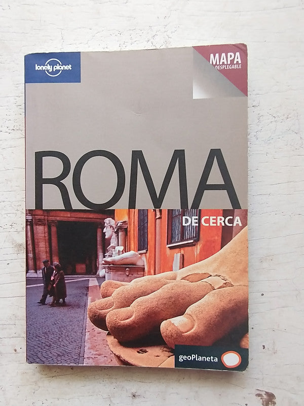 Libro usado en venta: Roma de cerca de Guia; editorial Lonely Planet impreso en 2009 realizamos envios a todo el mundo.1