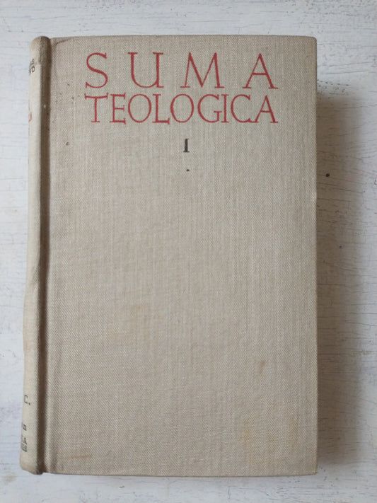 Libro usado en venta: Suma teologica I de Santo Tomas de Aquino; editorial B.A.C. impreso en 1957 realizamos envios a todo el mundo.1