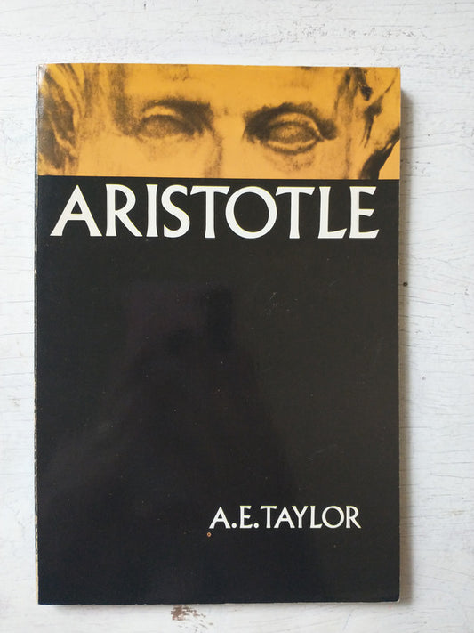 Libro usado en venta: Aristotle de A. E. Taylor; editorial Dover Publications impreso en 1955 realizamos envios a todo el mundo.1