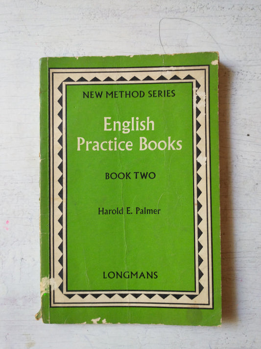 Libro usado en venta: English practice books (BOOK 2) de Harold E. Palmer; editorial Longman impreso en 1963 realizamos envios a todo el mundo.1