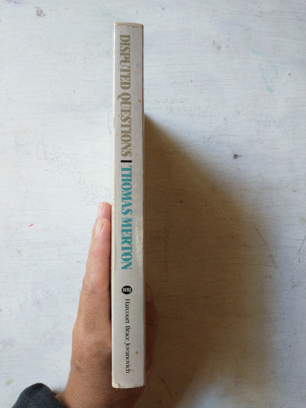 Libro usado en venta: Disputed questions de Thomas Merton; editorial HBJ Book impreso en 1985 realizamos envios a todo el mundo.3