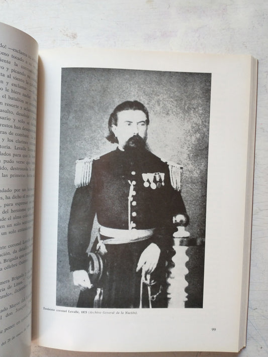 Libro usado en venta: Vida del teniente general Nicolas Levalle de Hector Juan Piccinali; editorial Circulo Militar impreso en 1982.2
