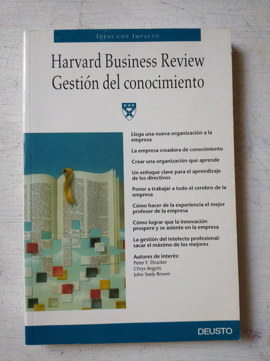 Gestion del conocimiento - Harvard Business Review - Deusto - 2003 - Rústica