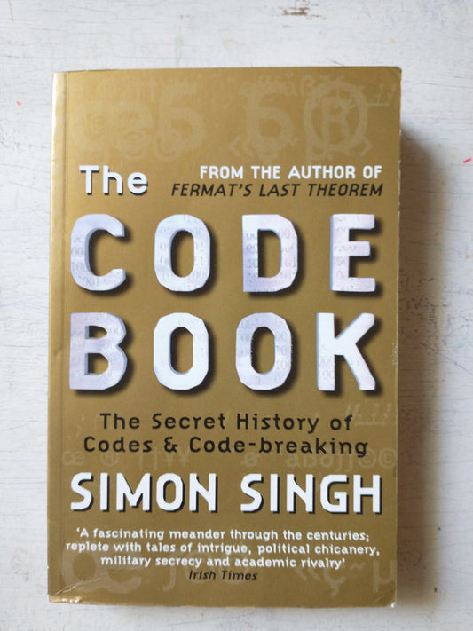 Libro usado en venta: The code book de Simon Singh; editorial Fourth Estate impreso en 1999 realizamos envios a todo el mundo.1
