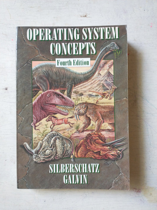 Libro usado en venta: Operating systems concepts de Silberschatz - Galvin; editorial Addison-Wesley impreso en 1994 realizamos envios a todo el mundo.1