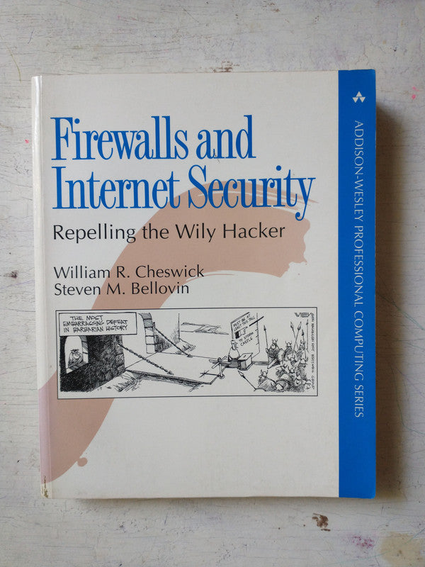 Libro usado en venta: Firewalls and internet security de William R. Cheswick - Steven M. Bellovin; editorial Addison-Wesley impreso en 1994.1