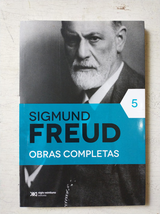 Libro usado en venta: Obras completas Vol. 5 de Sigmund Freud; editorial Siglo XXI impreso en 2013 realizamos envios a todo el mundo.1