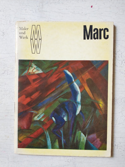 Libro usado en venta: Maler un werk de Franz Marc; realizamos envios a todo el mundo.1
