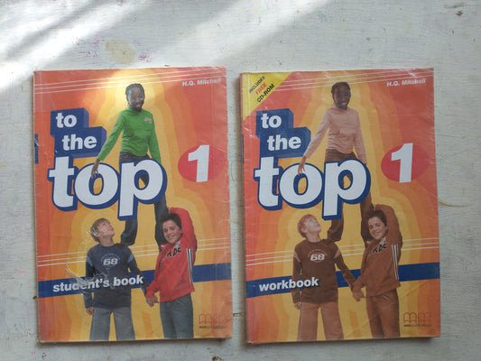 Libro usado en venta: To the top 1 - Student's book and workbook de H. Q. Mitchell; editorial MM Publications impreso en 2005 envios a todo el mundo.1