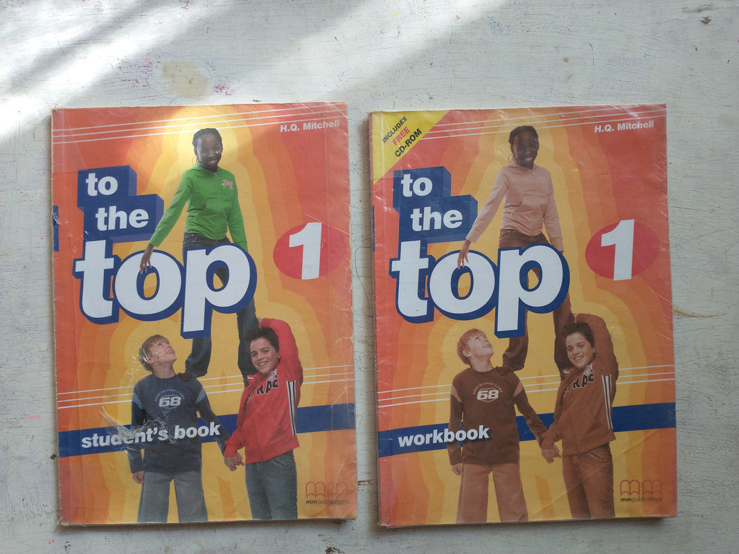 Libro usado en venta: To the top 1 - Student's book and workbook de H. Q. Mitchell; editorial MM Publications impreso en 2005 envios a todo el mundo.1