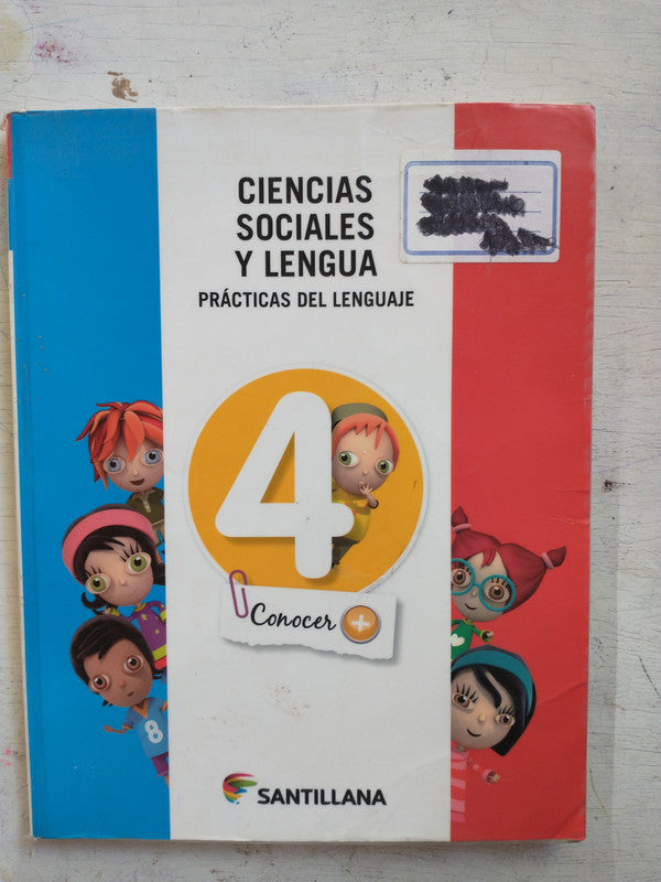 Libro usado en venta: Ciencias sociales y lengua - Practicas del lenguaje; editorial Santillana impreso en 2014 realizamos envios a todo el mundo.1
