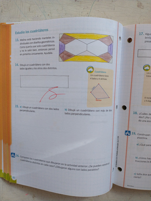 Libro usado en venta: Entre numeros 4: Actividades de matematica; editorial Santillana impreso en 2016 realizamos envios a todo el mundo.5