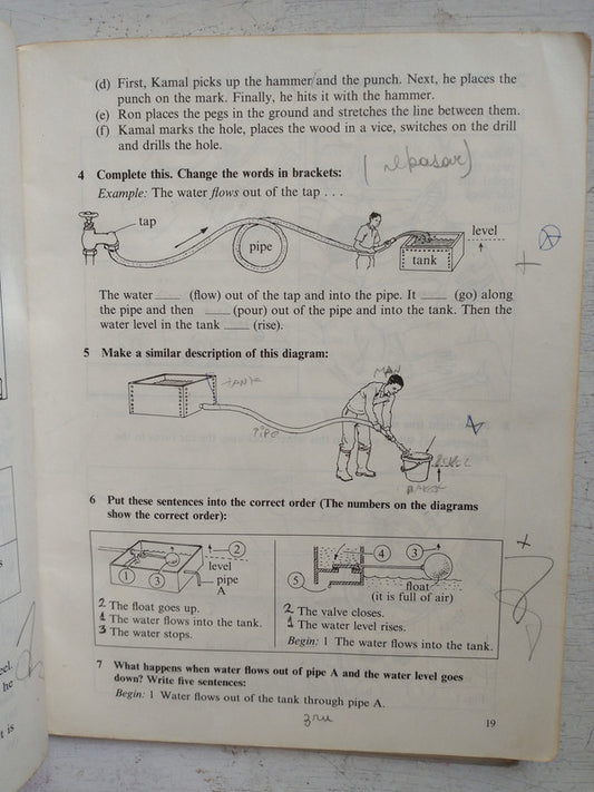 Libro usado en venta: First book of english for secondary schools - Book 1 de Orfilia Esther Paris; impreso en 1974 realizamos envios a todo el mundo.2