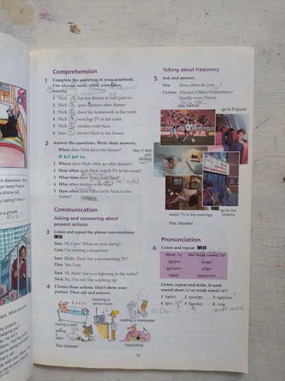 Libro usado en venta: Open doors - Student's book + workbook (1 B) de Norman Whitney - Mike Macfarlane; Oxford University Press impreso en 19981.4