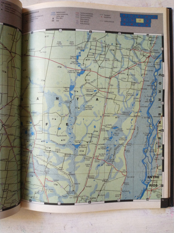 Libro usado en venta: Gran Atlas de la Argentina - El pais visto al detalle; editorial AGEA impreso en 2003 realizamos envios a todo el mundo.3