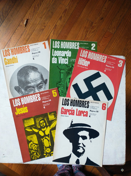 Libro usado en venta: Los hombres de la historia (Se ofrecen 55 volumenes) de Revista; editorial Centro Editor de America Latina 1.1