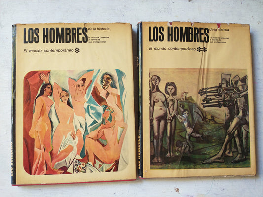 Libro usado en venta: El mundo contemporaneo (2 Tomos) de Los hombres de la historia; editorial Centro Editor de America Latina impreso en 1968.1