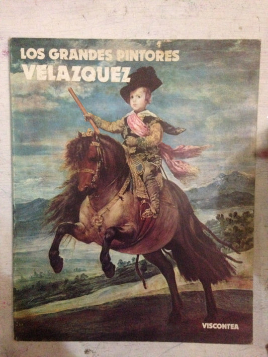 Libro usado en venta: Velazquez - Los grandes pintores; editorial Viscontea impreso en 1978 realizamos envios a todo el mundo.1