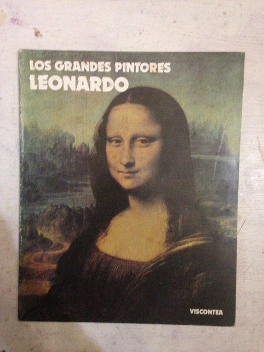Libro usado en venta: Leonardo - Los grandes pintores; editorial Viscontea impreso en 1978 realizamos envios a todo el mundo.1