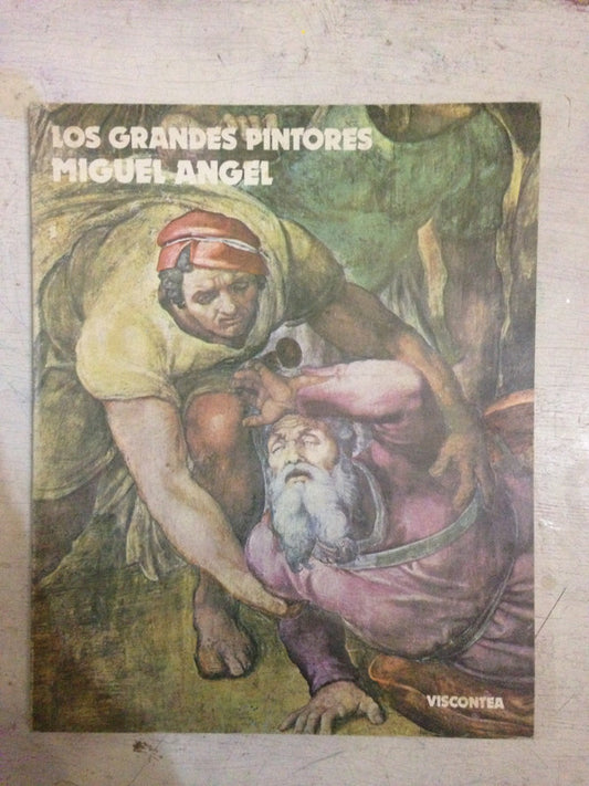 Libro usado en venta: Miguel Angel - Los grandes pintores; editorial Viscontea impreso en 1978 realizamos envios a todo el mundo.1